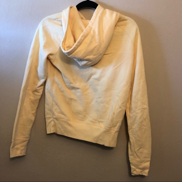 yellow abercrombie hoodie